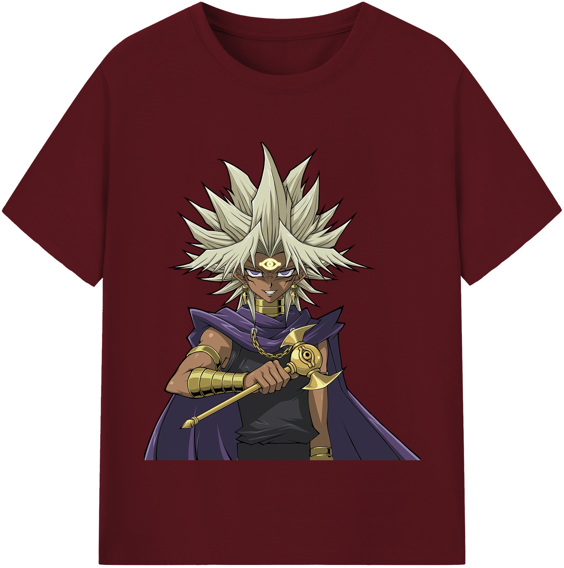 （画像用） 遊☆戯☆王 Yu-Gi-Oh! 綿100％半袖Tシャツ（フロントプリント）